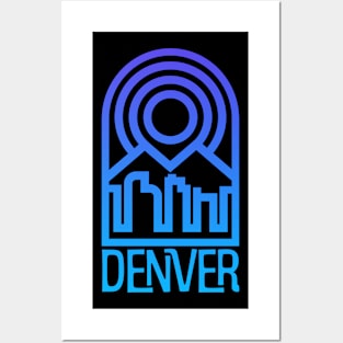 Unique Denver design Posters and Art